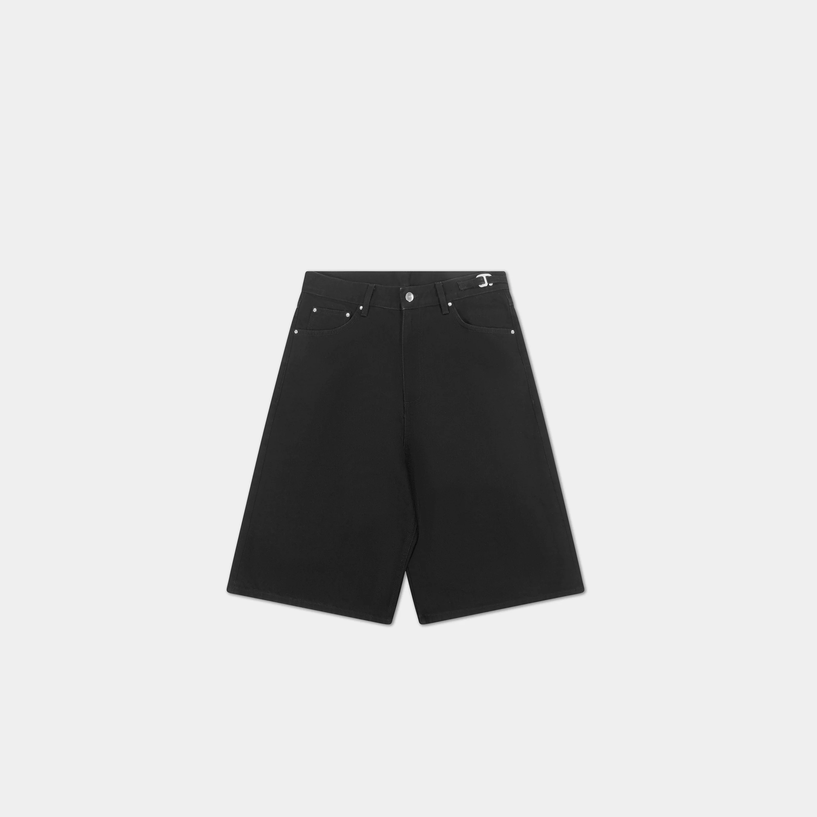 FENCE DENIM SHORTS