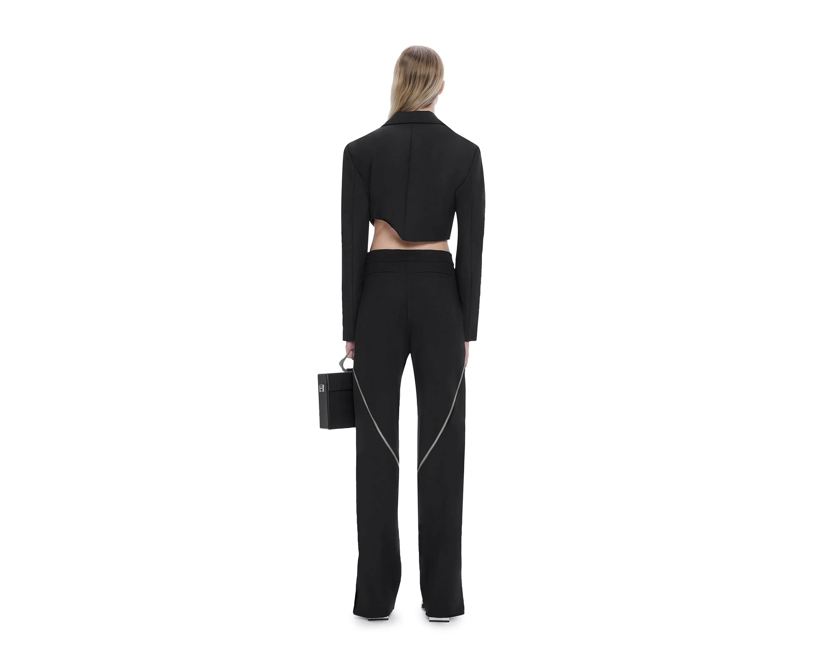 TAILORED CROPPED BLAZER - Image 4