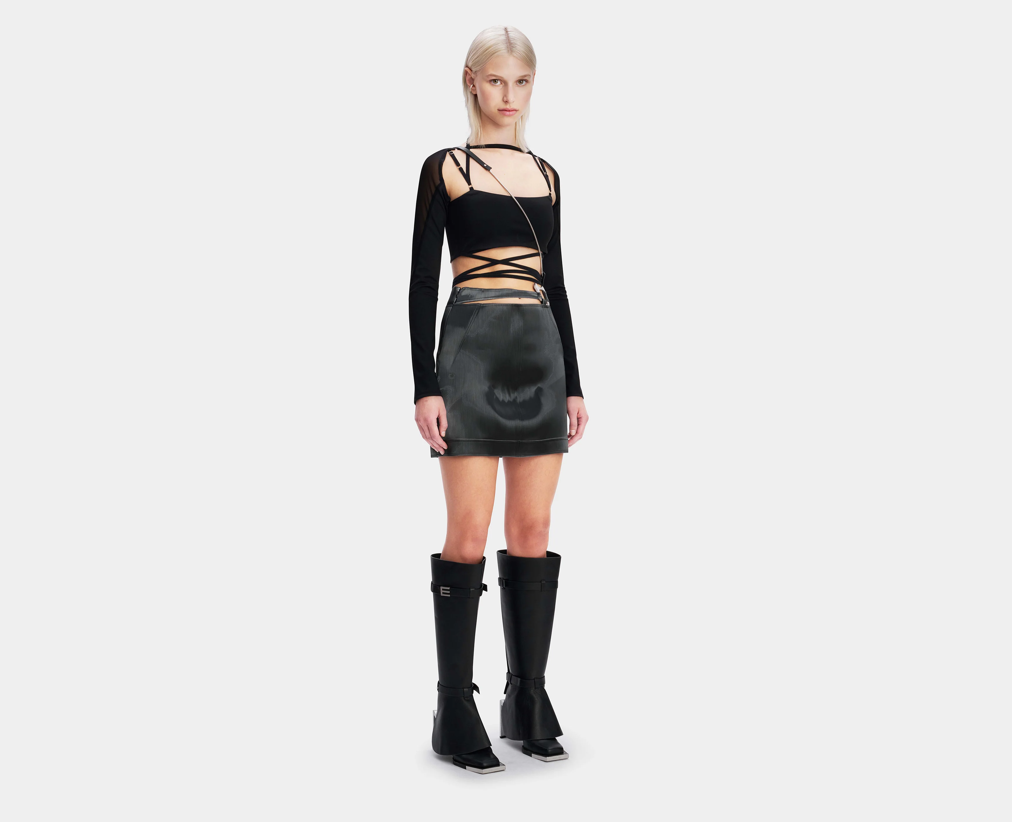 LIQUID METAL SKIRT - Image 3