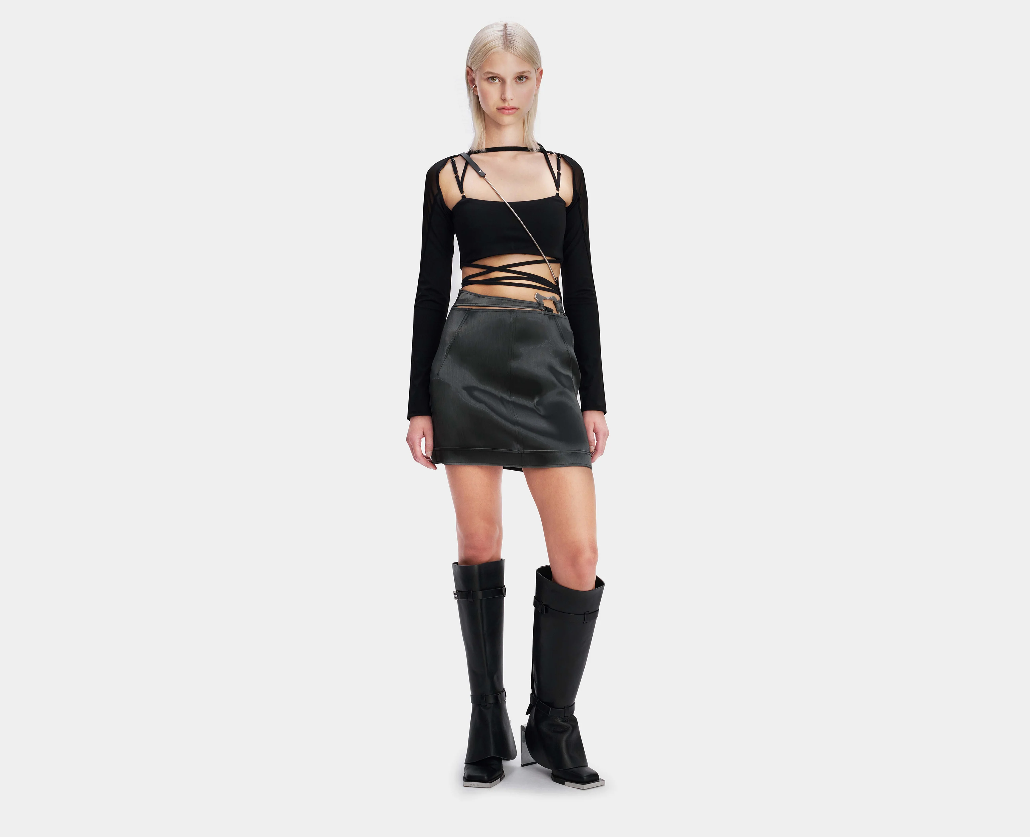 LIQUID METAL SKIRT - Image 4