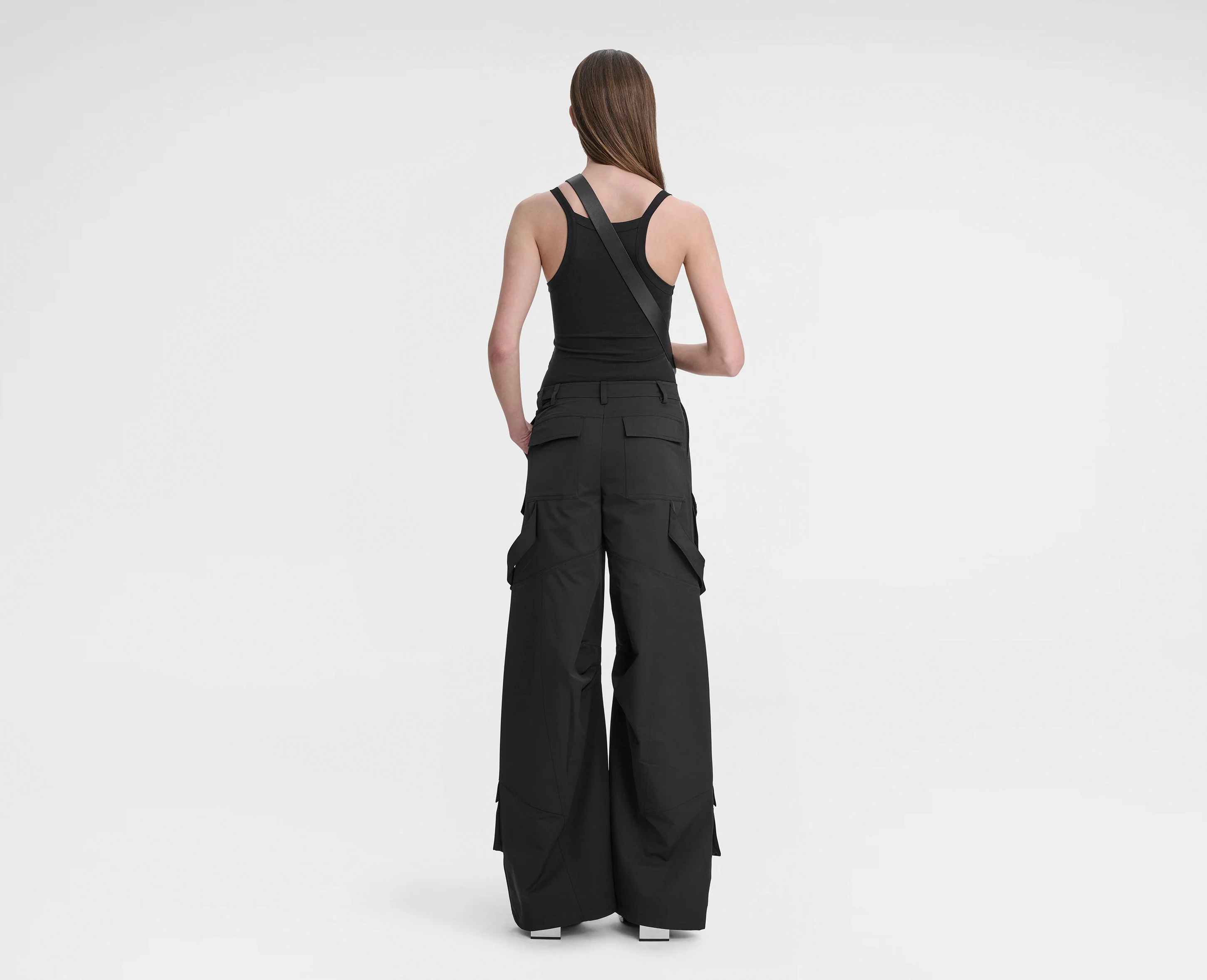 LIGHT CELLULAE CARGO TROUSERS - Image 7